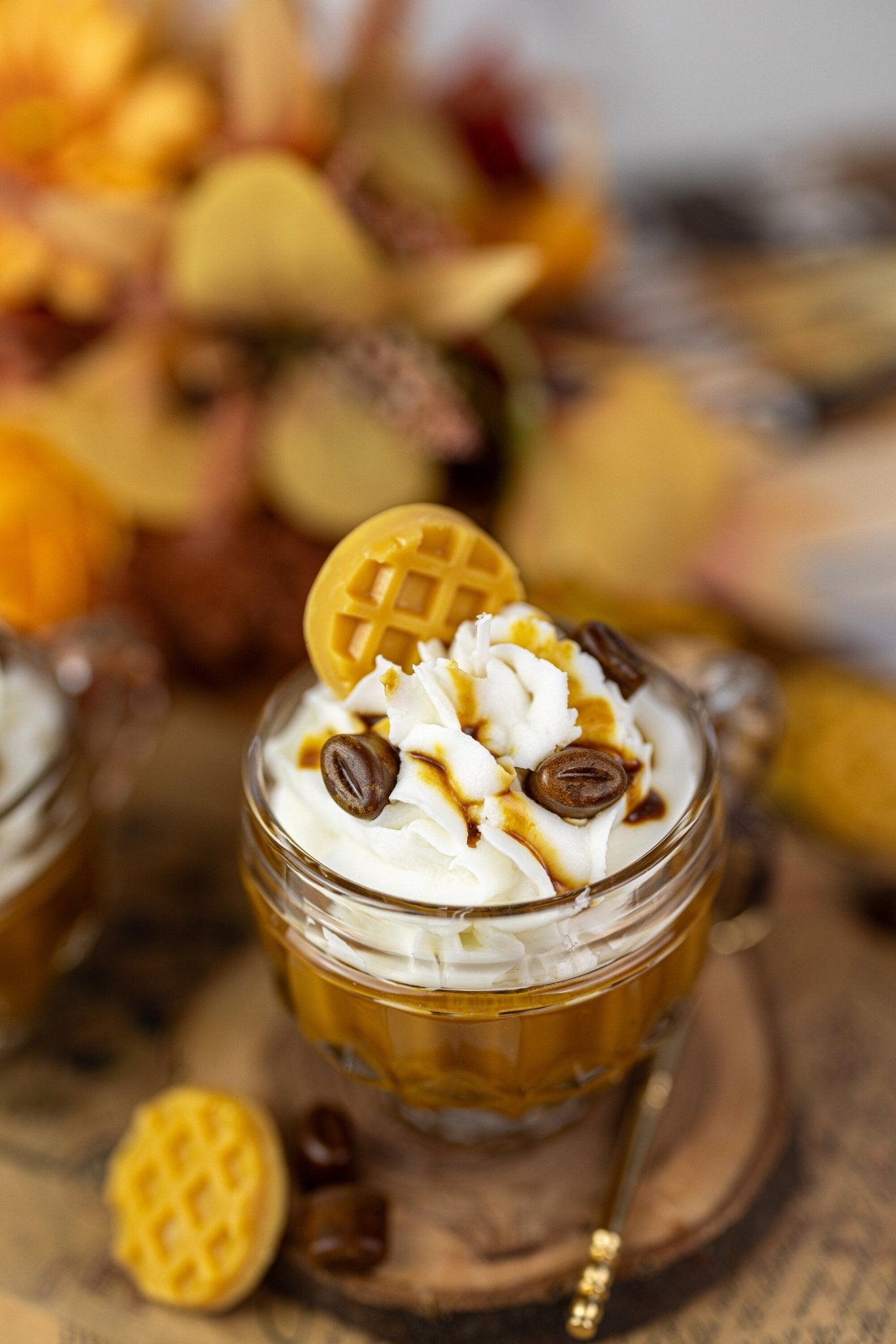 Unique Cappuccino in Espresso Cup/ Scented Coffee Shop /All Natural Soy Wax Candle/Best Candles