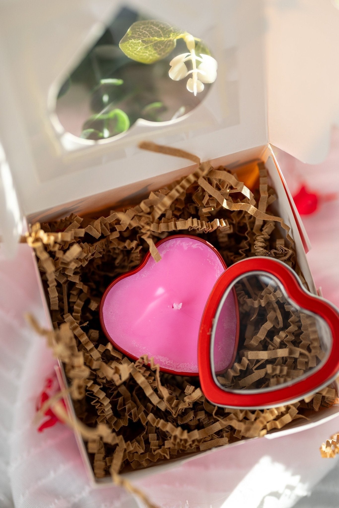 Heart shaped candle, Tins Valentine’s candle gift, Birthday gift, Wedding decor, Soy Wax candle, Luxury candles,