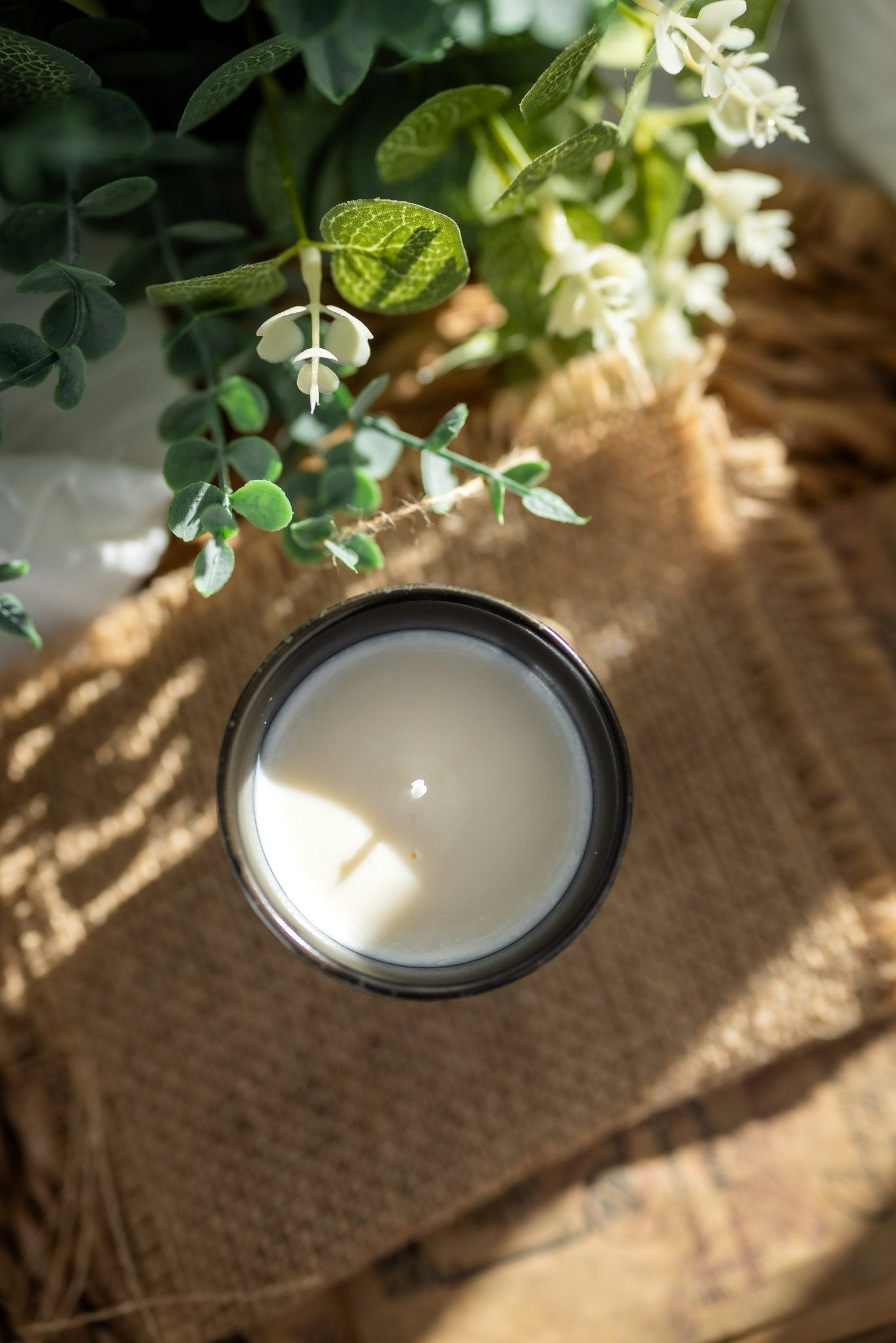 Reborn Mixed Colors Ceramic Coffee Cup Candle Soy , Reusable Cups