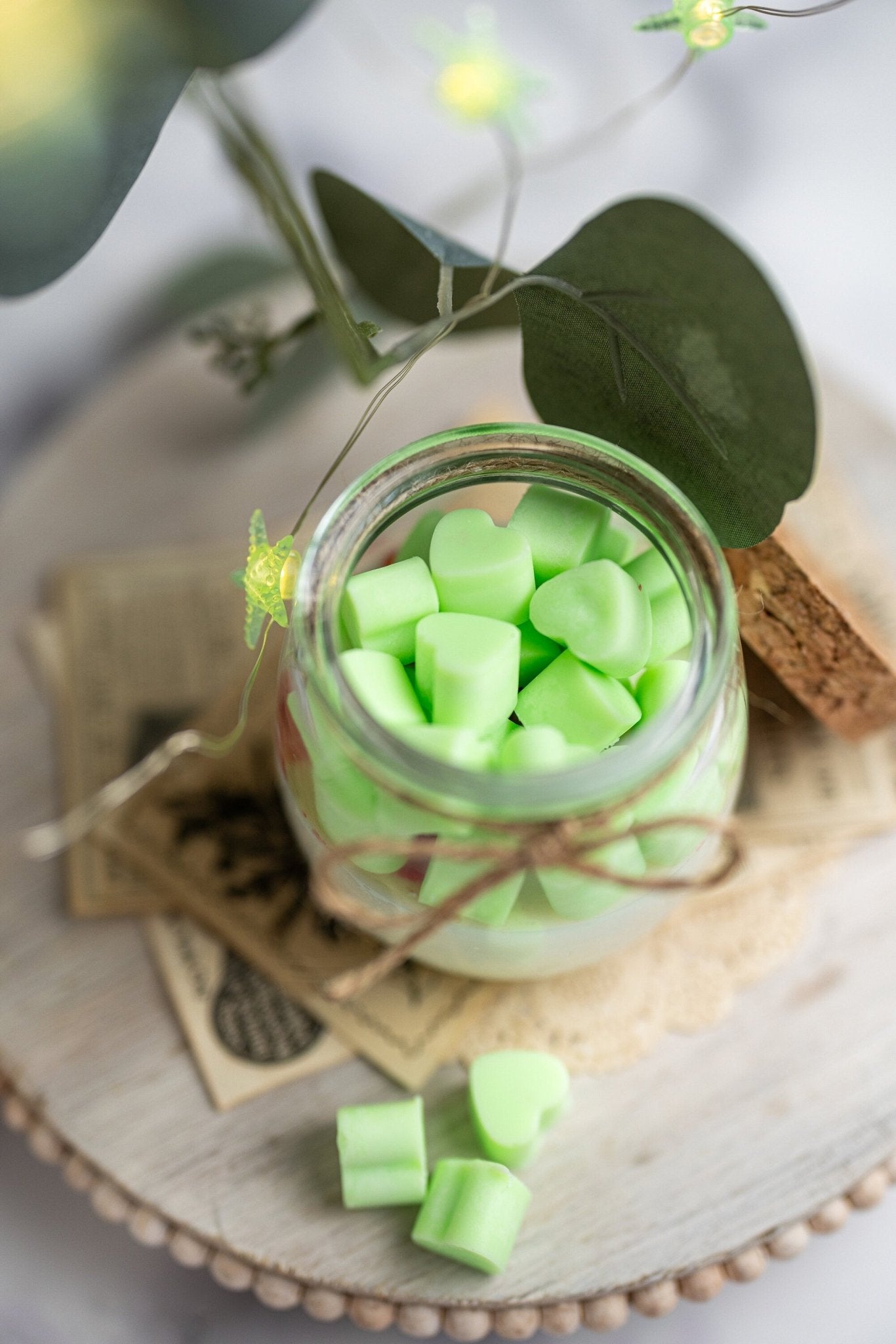 Hearts candle | Candy Hearts Candle| Conversation Hearts candle| Love candle| Valentines day candle | soy candle | gifts