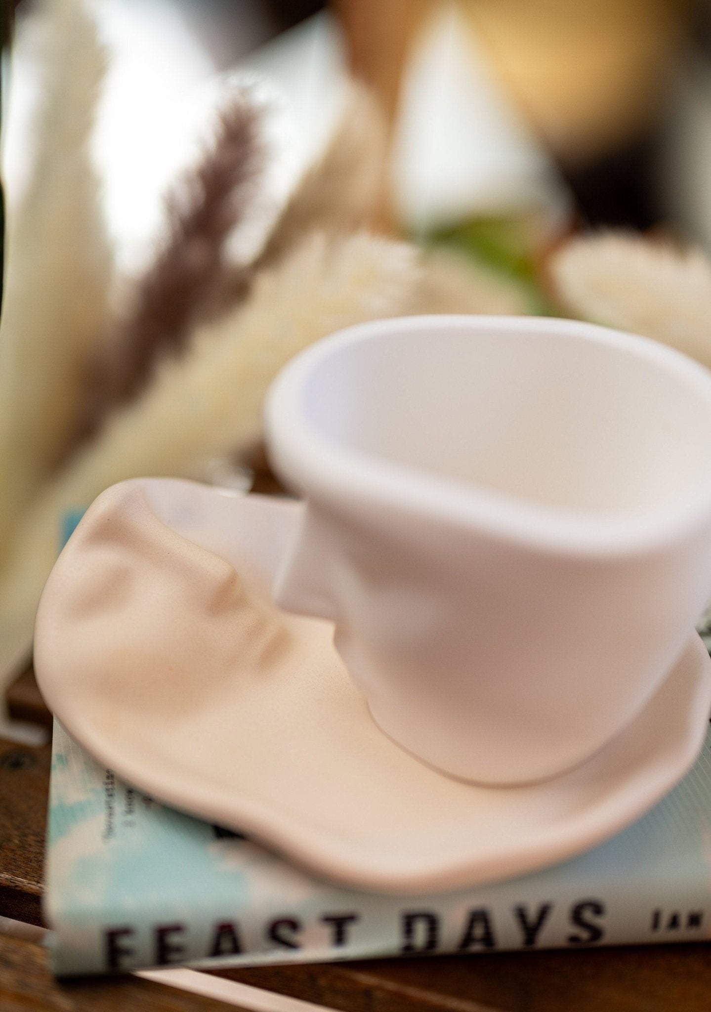 Handmade Face Planter Pot , Decorative Tray , Unique Flower Pot , Concerete Tray