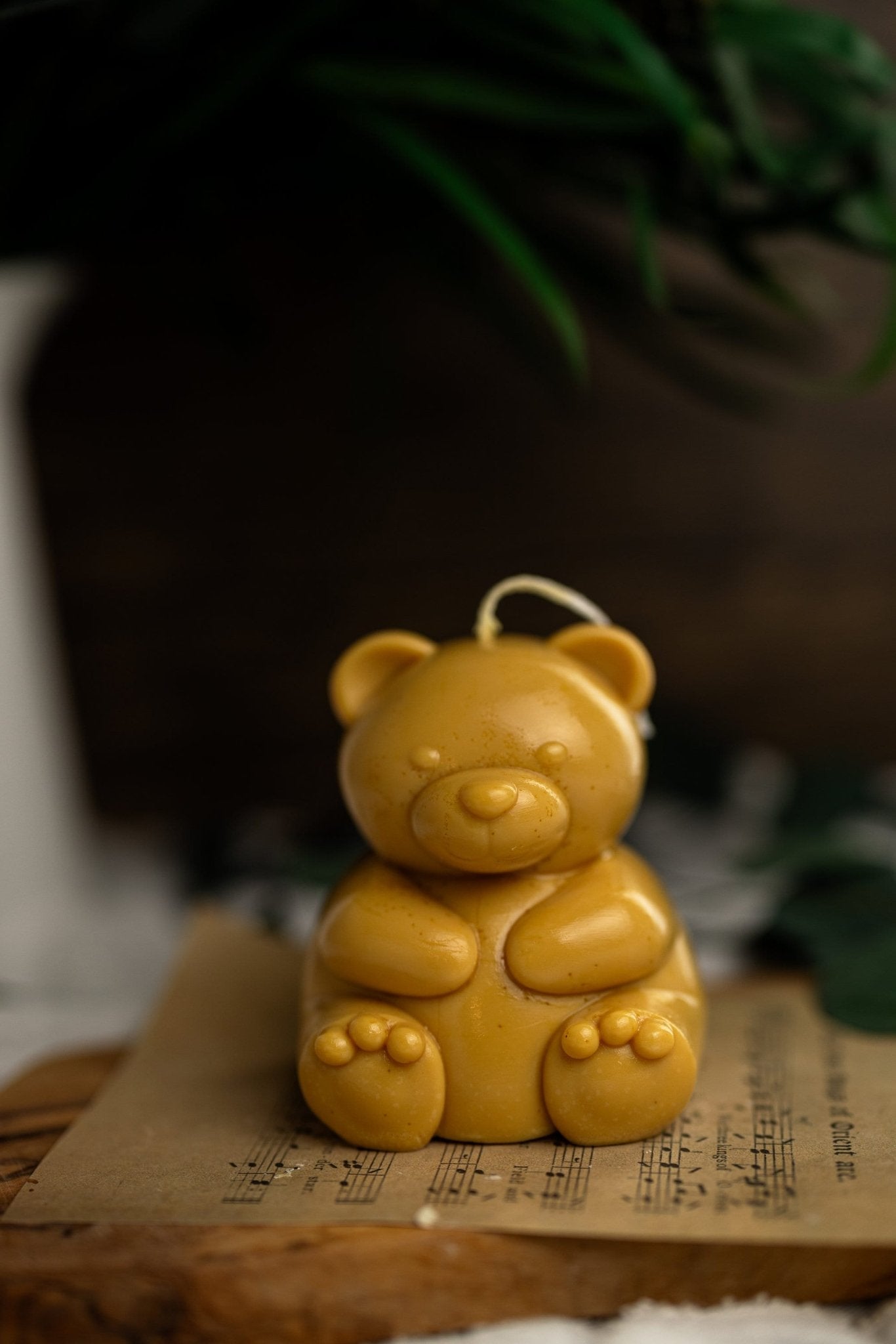 Huge Teddy Bear Candle , Baby Bear Candles , Baby Shower Cute Candles ,