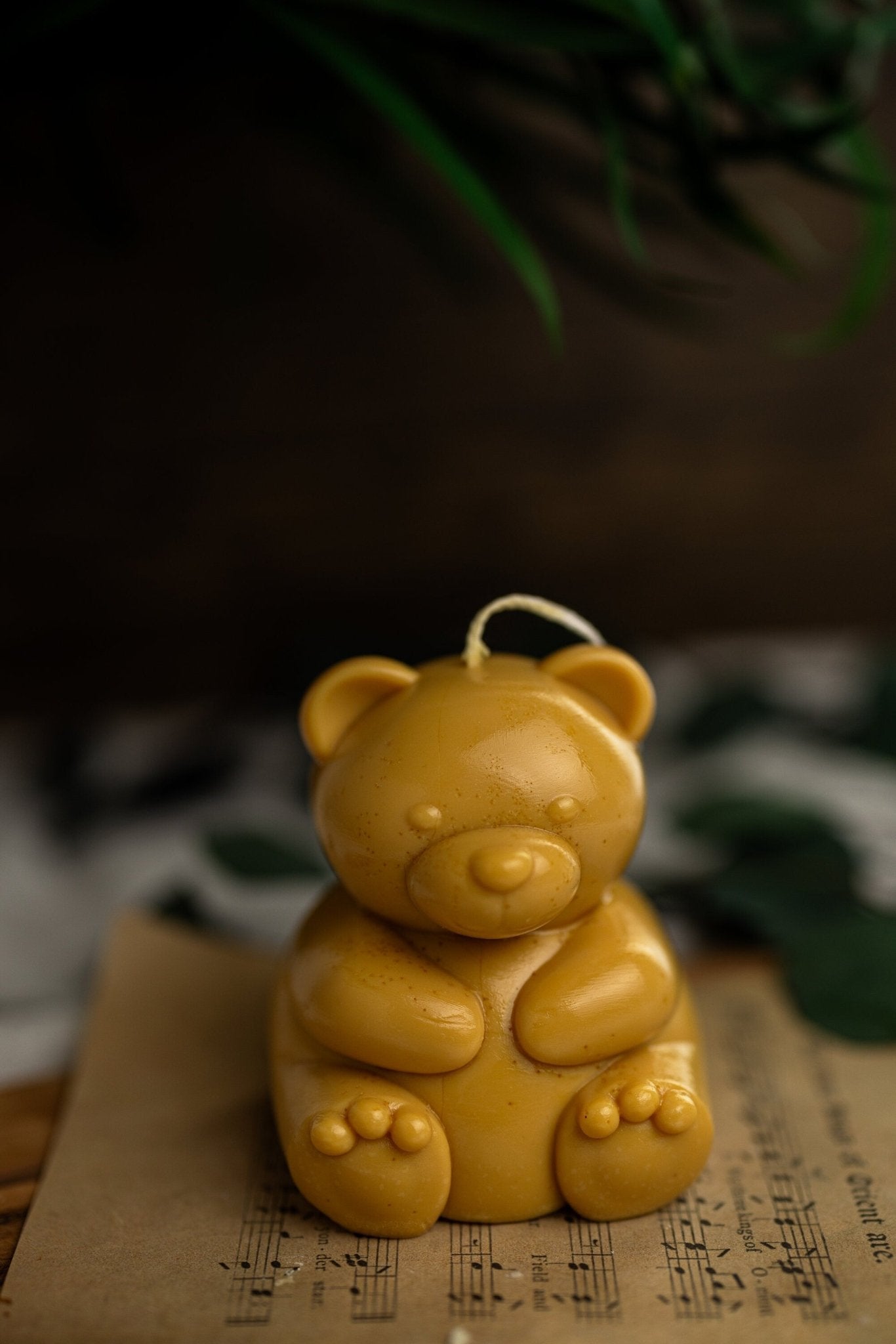 Huge Teddy Bear Candle , Baby Bear Candles , Baby Shower Cute Candles ,