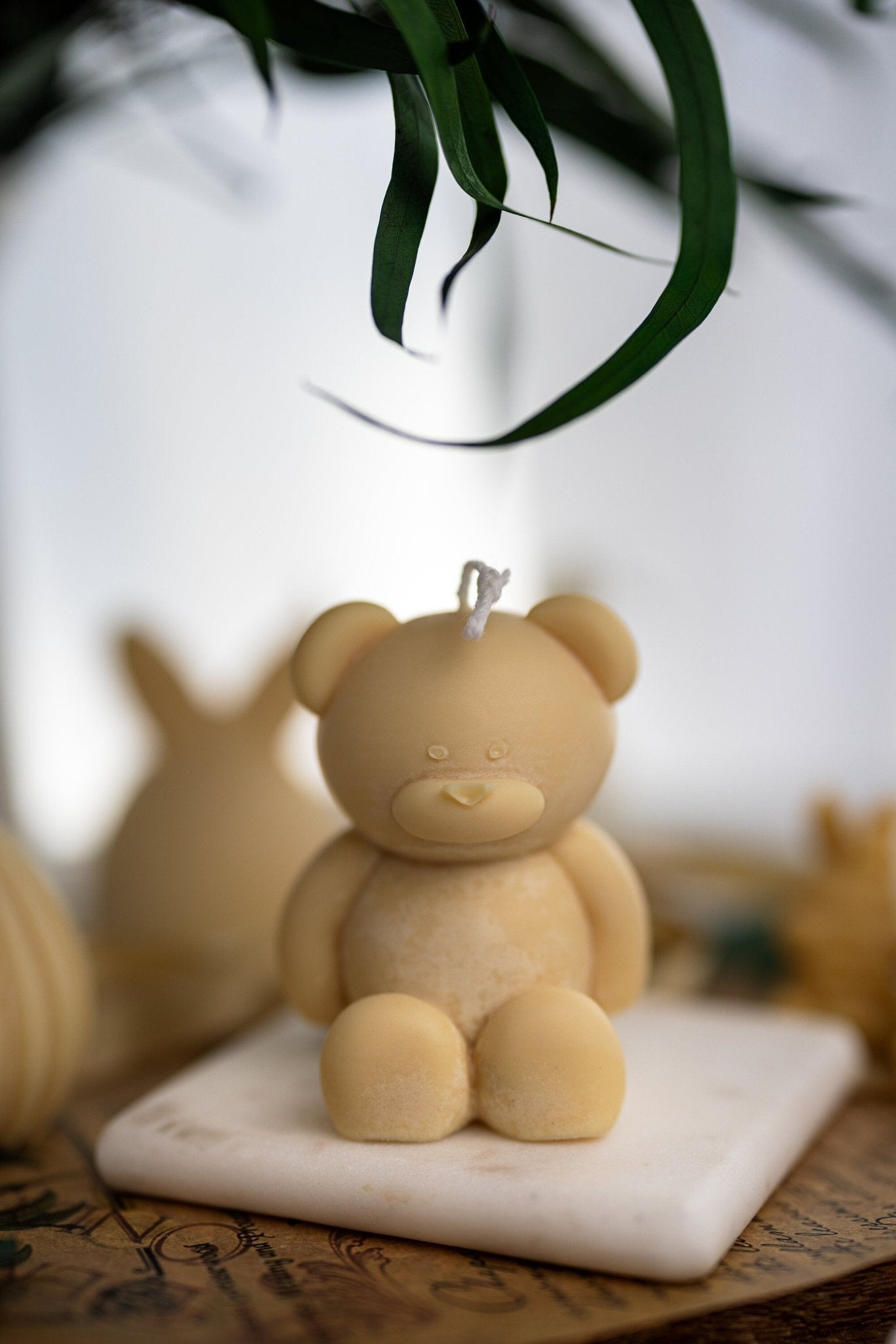 Huge Teddy Bear Candle , Baby Bear Candles , Baby Shower Cute Candles ,