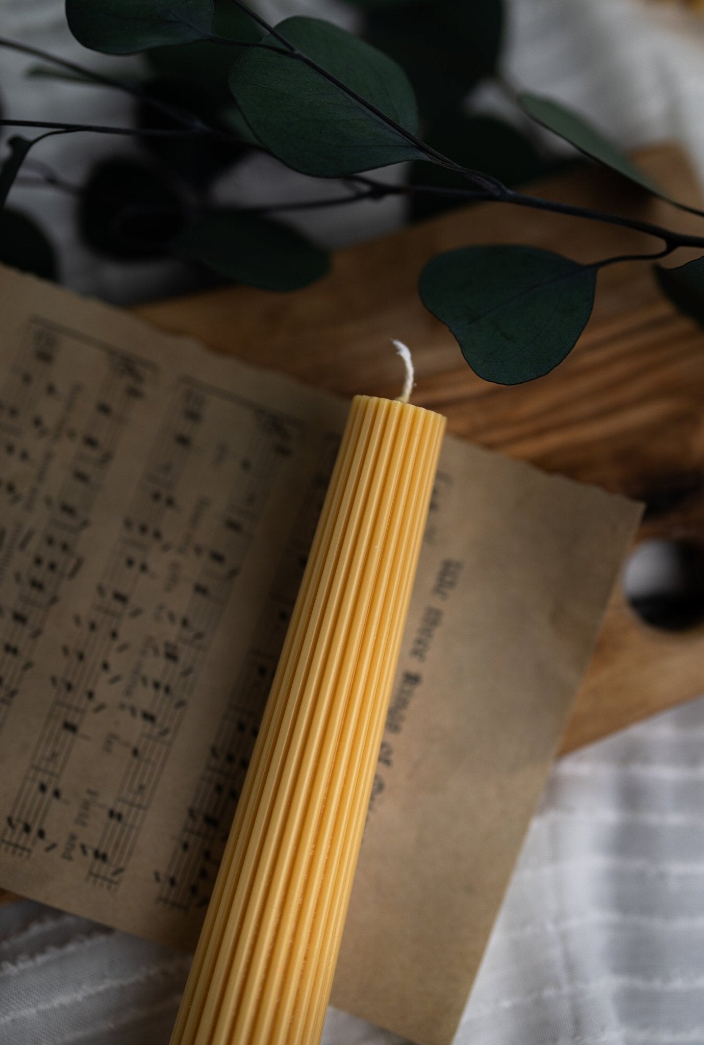 Ribbed Pillar Candle, Greko Column Ribbed Candles, Dinner Table Candle, Dinner Candle, Decorative Candle, Marble Candle