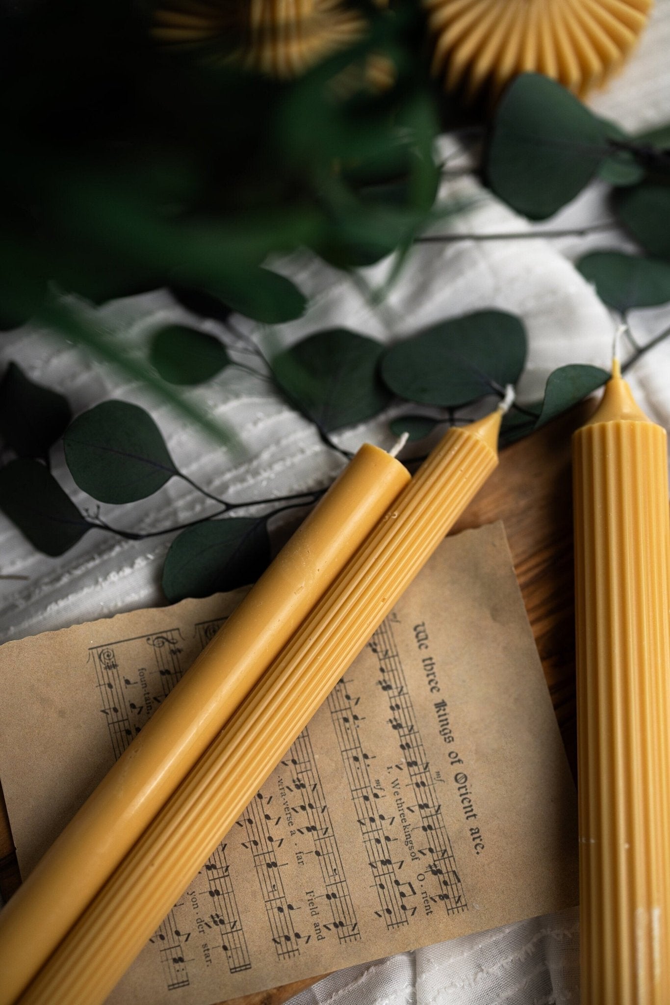 Ribbed Taper Candle , Roman Column Pillar Candle , Ombre Taper Candles , Home Decor , Dining table ,Events