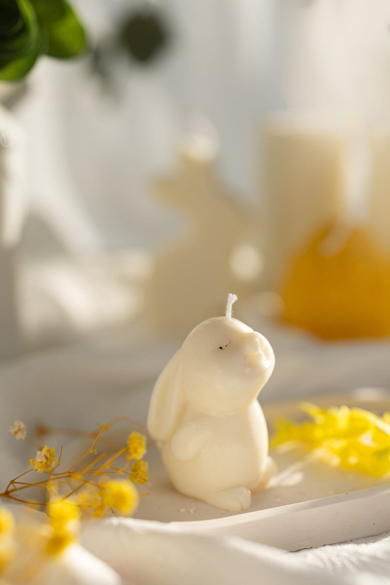 Cute Little Rabbit candle/Easter bunny candle/Gifts for her and him.