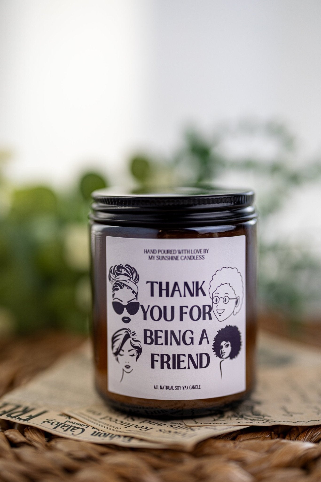 Thank you for being a Friend , funny candle for her best friend birthday, best friend gifts gifts for her besties gift. Besties Gift
