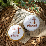 Easter Candle Favors - Happy Easter Favors for Guests, Christian Candle Favor, Bulk Candles, Easter Tins Candle