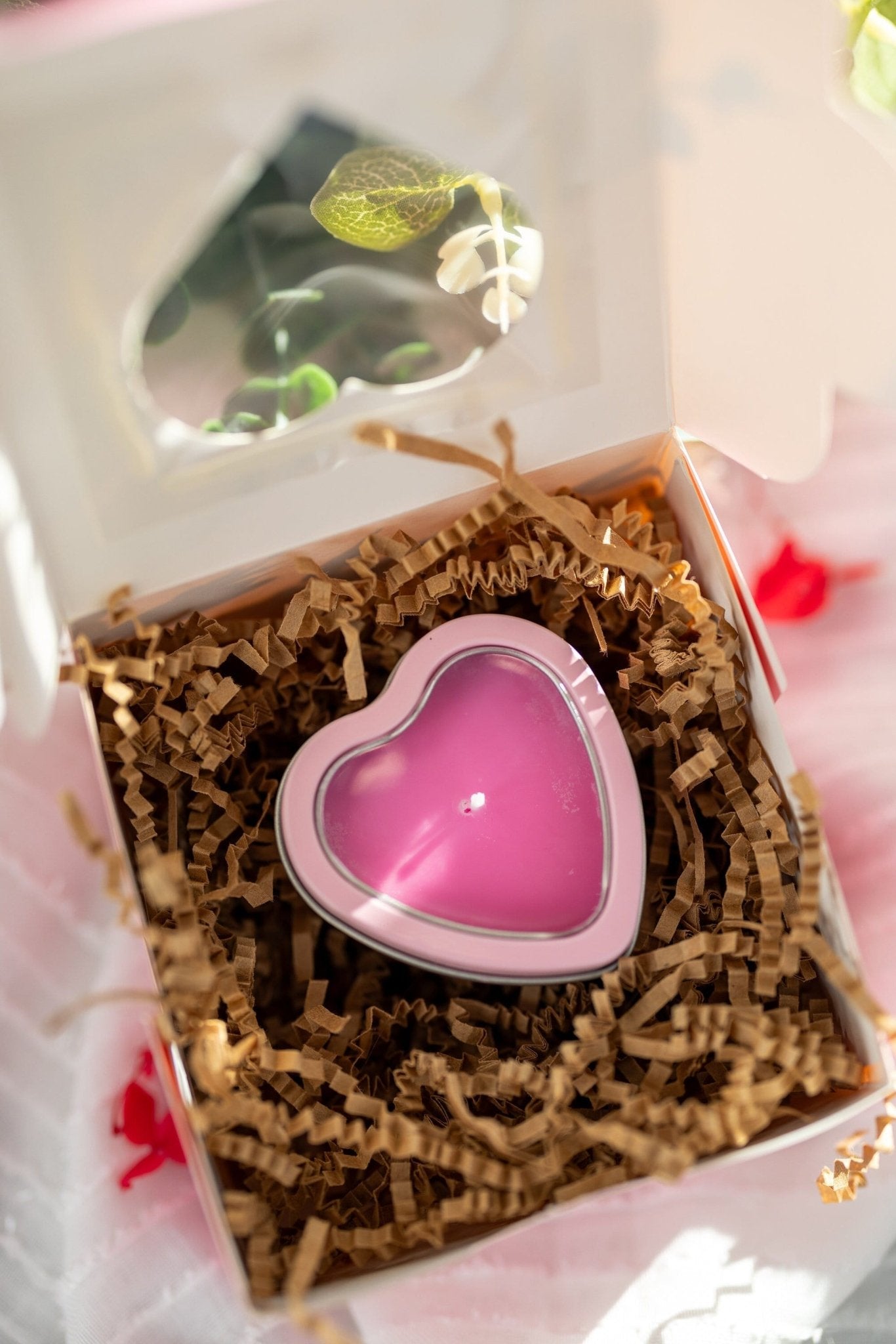 Heart shaped candle, Tins Valentine’s candle gift, Birthday gift, Wedding decor, Soy Wax candle, Luxury candles,