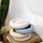 Cute Tea Light Holder, Jesmonite Jar , Home decor, Candle Holder , Round Tea Light Holder