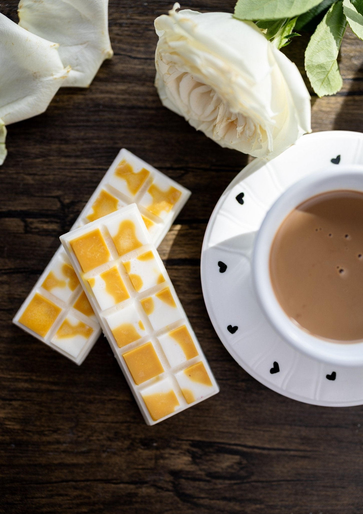 WAX MELTS,Strong Scented ,Snap Bar Wax Melts ,100% Natural Soy Wax , Coffee Shop