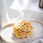Golden Peony Candle, Soy Wax Candle,Birthday Gift, Wedding decor, Home decor, Gift for Mom, Handmade Candle,Spring