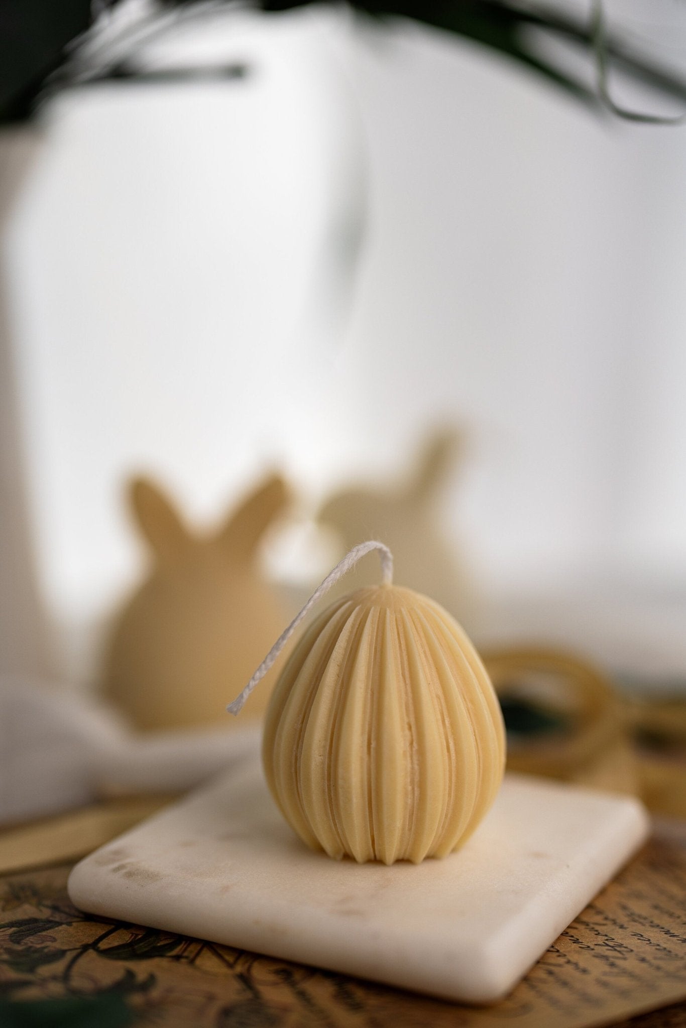 Easter Bunny & V-Shaped Melon Egg Candle Set - MY Sunshine Candless