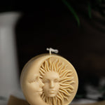 Sun and Moon Large Candle, Couple Candle , Shaped Candle, Moon and Sun Candle