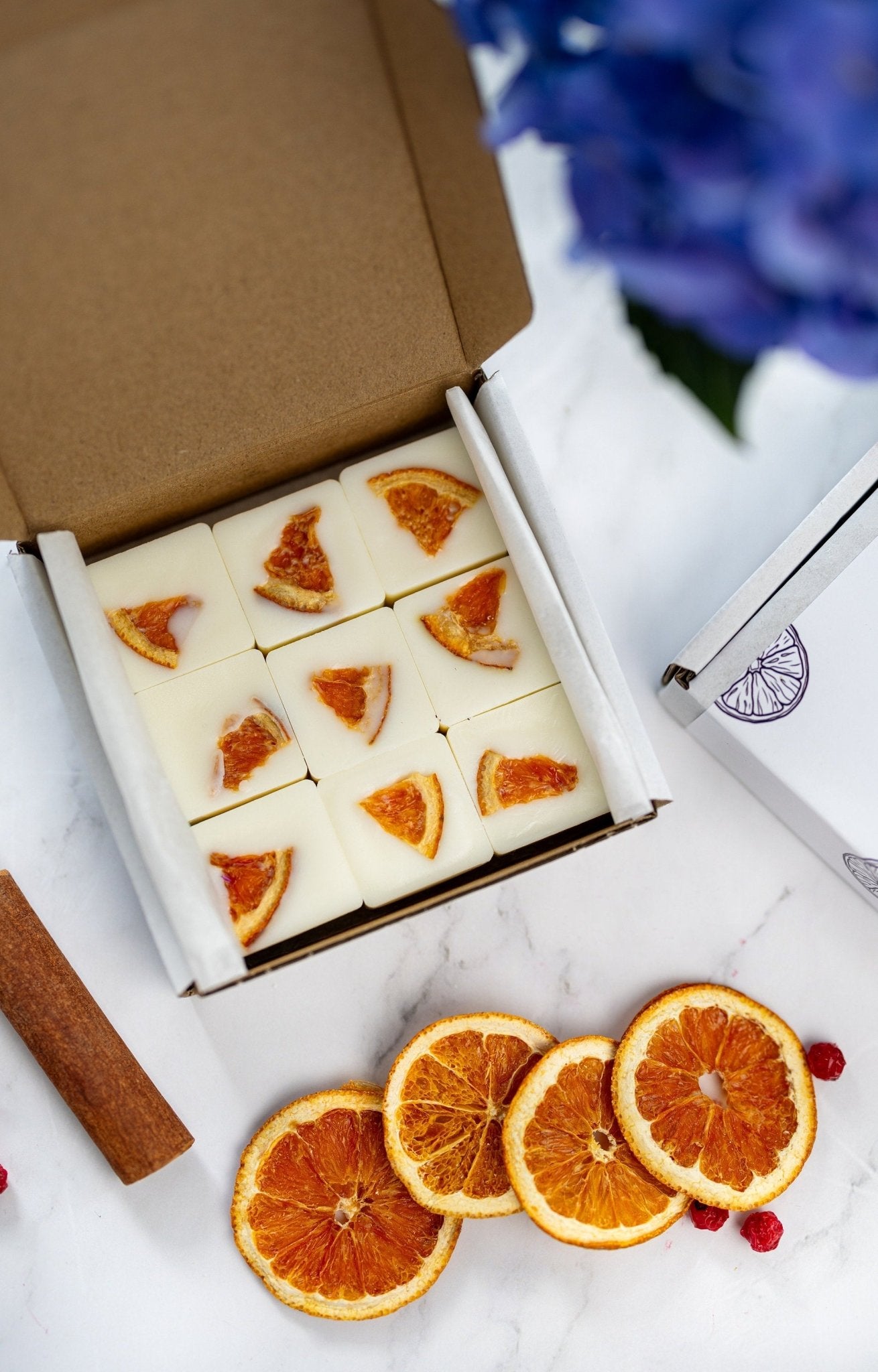 Amazing High Scent Wax Melts , Orange & Cranberry Make with 100% Natural Soy Wax