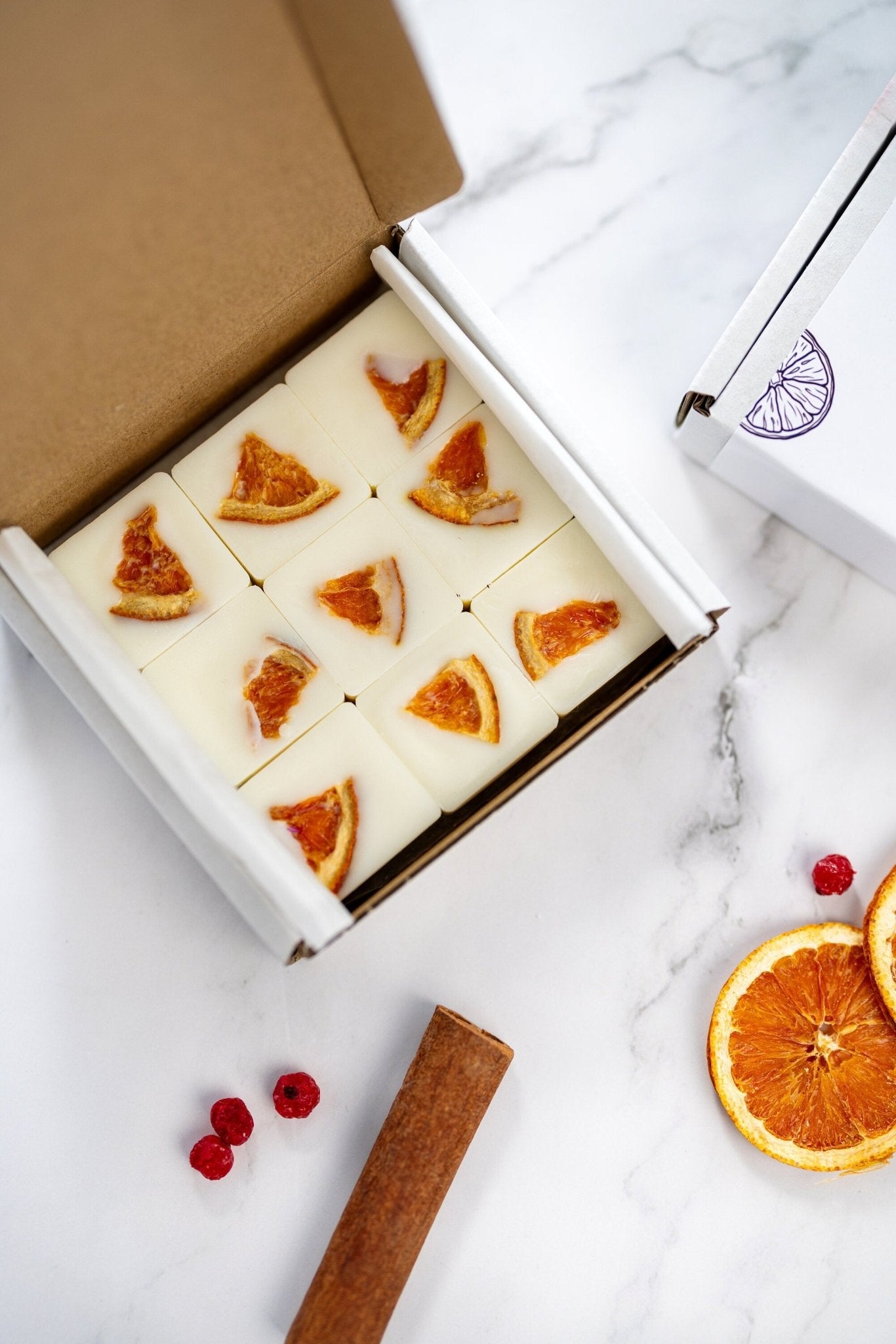 Amazing High Scent Wax Melts , Orange & Cranberry Make with 100% Natural Soy Wax