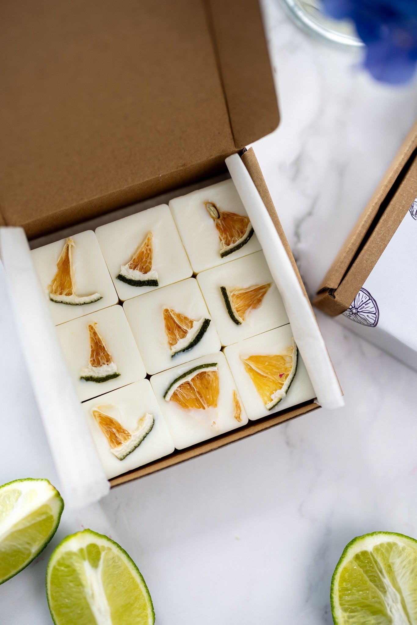 Green LIME Wax Melts , Scented Soy Wax Cubes , Free Shipping on orders over 35