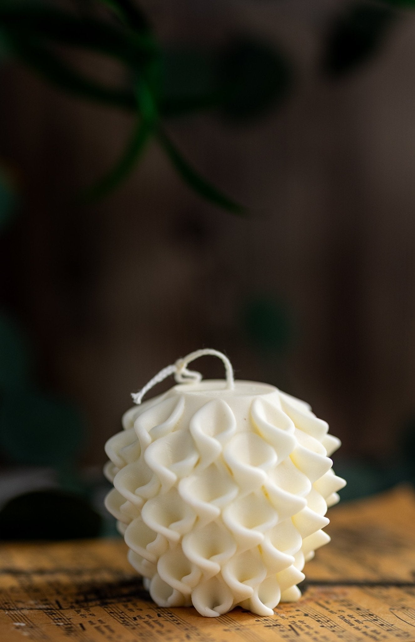 Irregular Geometric Wave Candle /Modern Candle /Unique Design Aesthetic Candle/ Decorative Candle /Flower Candle