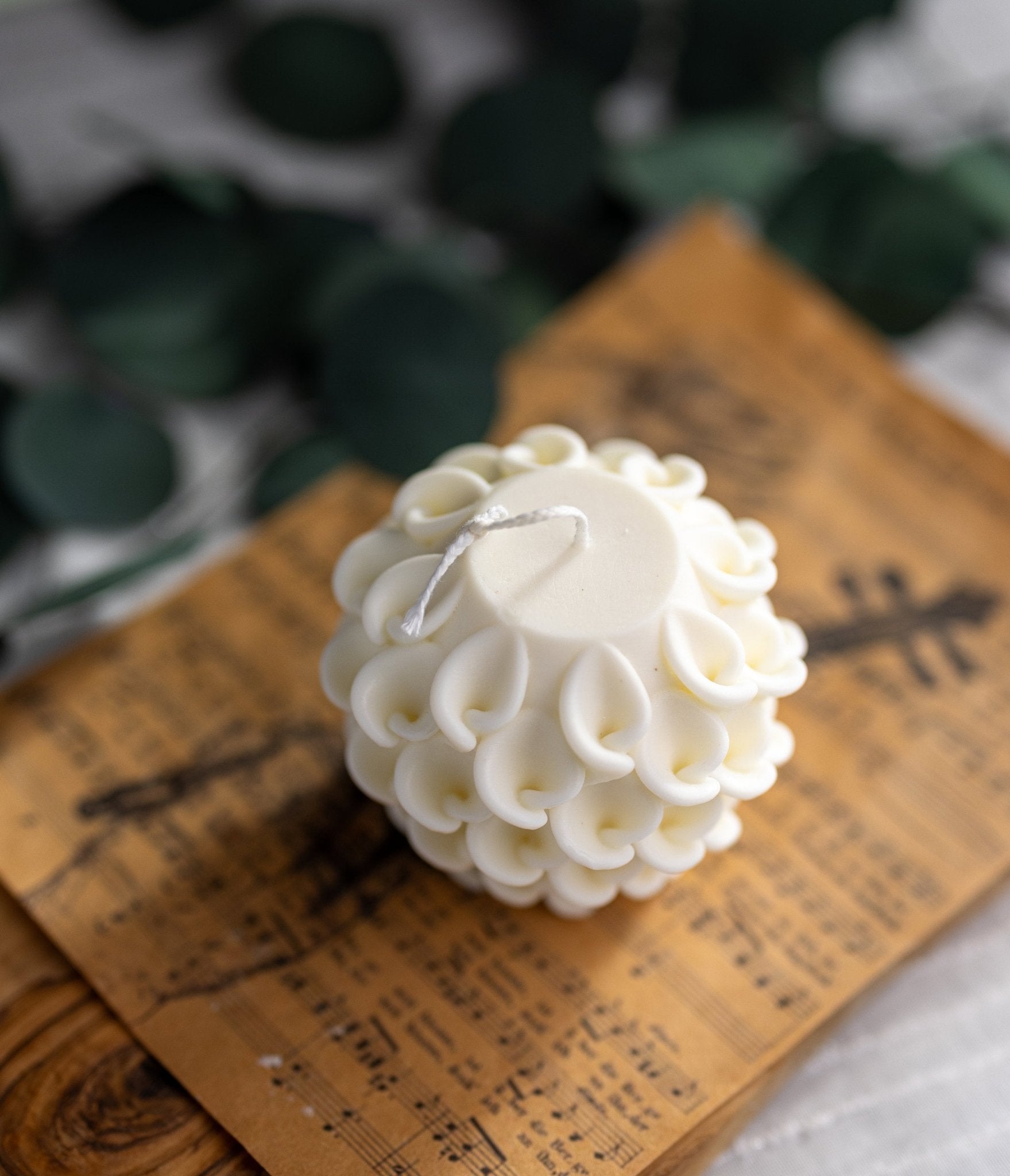 Irregular Geometric Wave Candle /Modern Candle /Unique Design Aesthetic Candle/ Decorative Candle /Flower Candle