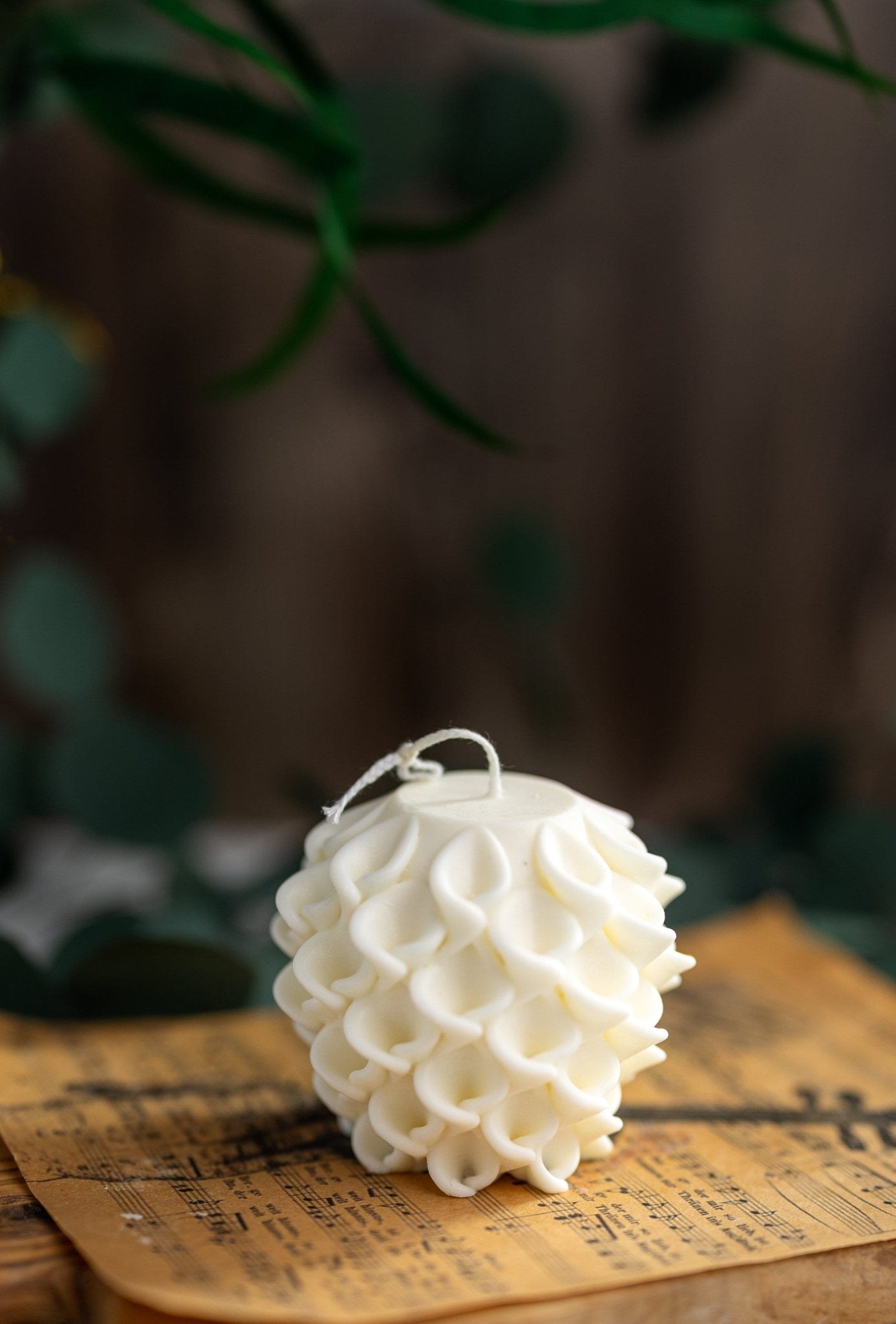 Irregular Geometric Wave Candle /Modern Candle /Unique Design Aesthetic Candle/ Decorative Candle /Flower Candle