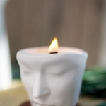 Handmade Face Planter Pot , Decorative Tray , Unique Flower Pot , Concerete Tray