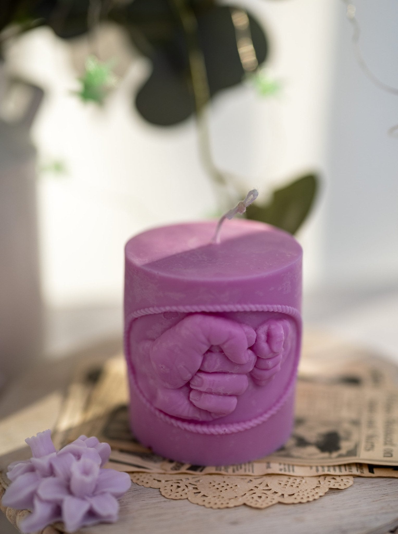 The Best DAD Candle/Best Dad in the World/Father's Day Candle/ Baby Dady Candle/ Sculptural Candle/Handmade