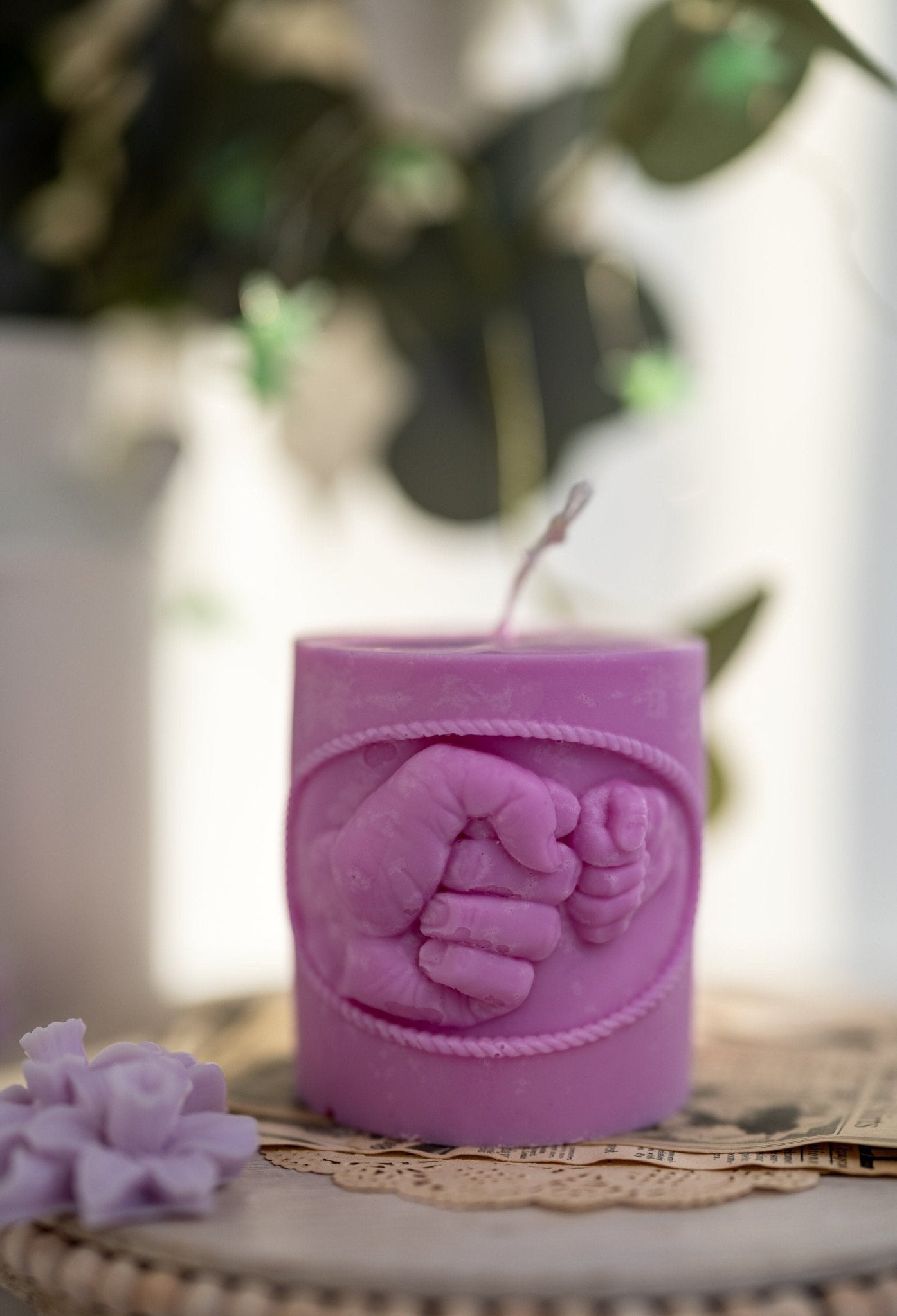 The Best DAD Candle/Best Dad in the World/Father's Day Candle/ Baby Dady Candle/ Sculptural Candle/Handmade