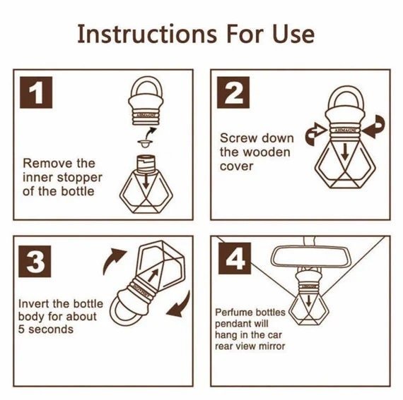 Boho Car Diffuser/Black Car Diffuser/Spring Winter Summer Scents /Gift Idea/Car Freshener