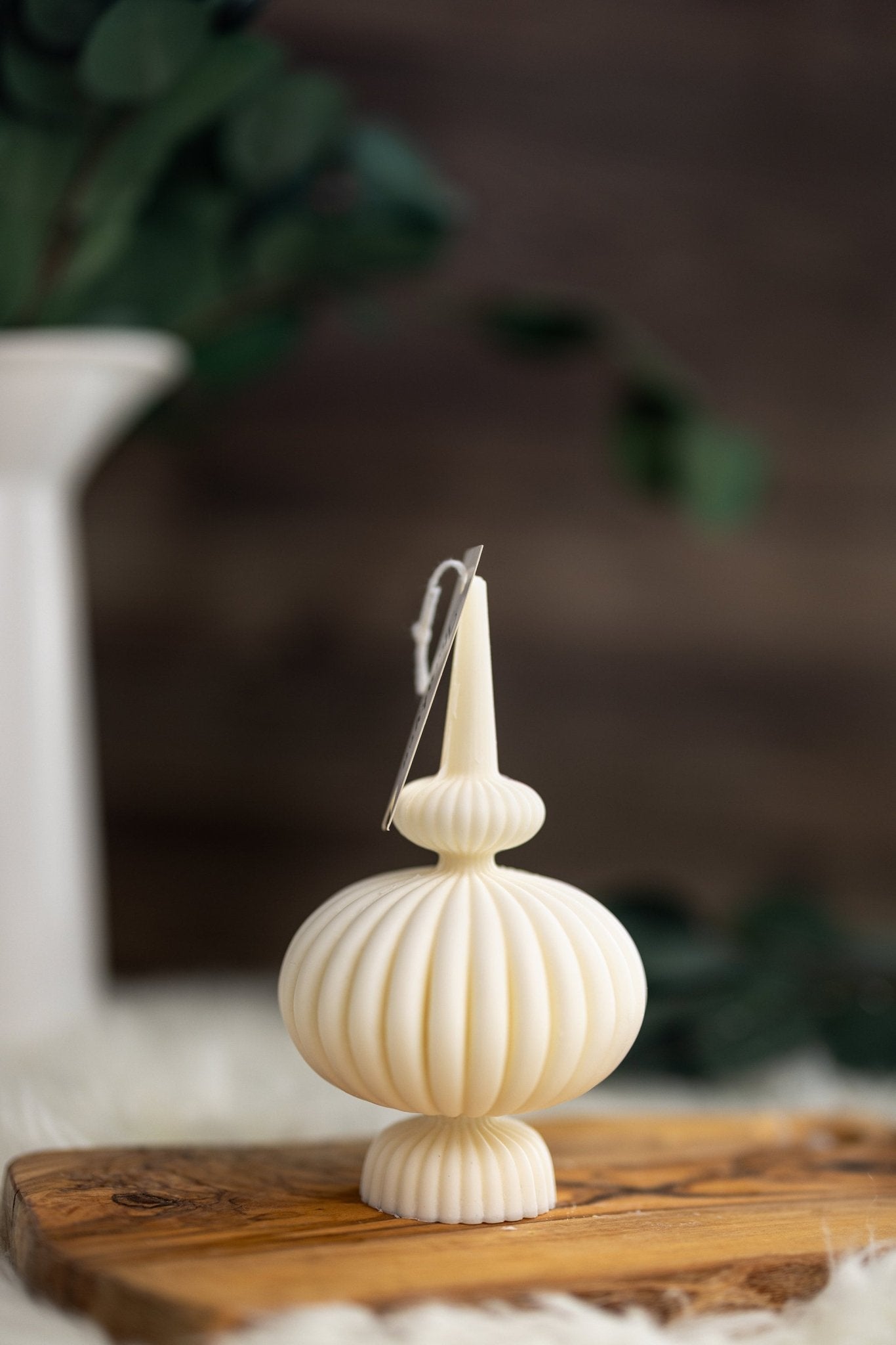 Vase Shaped Sculptural Candle/Tapper Candle /Unique Candle /Handmade with natural real soy wax