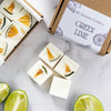 Green LIME Wax Melts , Scented Soy Wax Cubes , Free Shipping on orders over 35