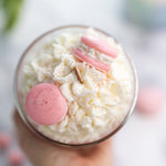 Large Macaroons Candle/Macaron Candle/Dessert Candle /Gift for Her/ Iridescent Clear Jars