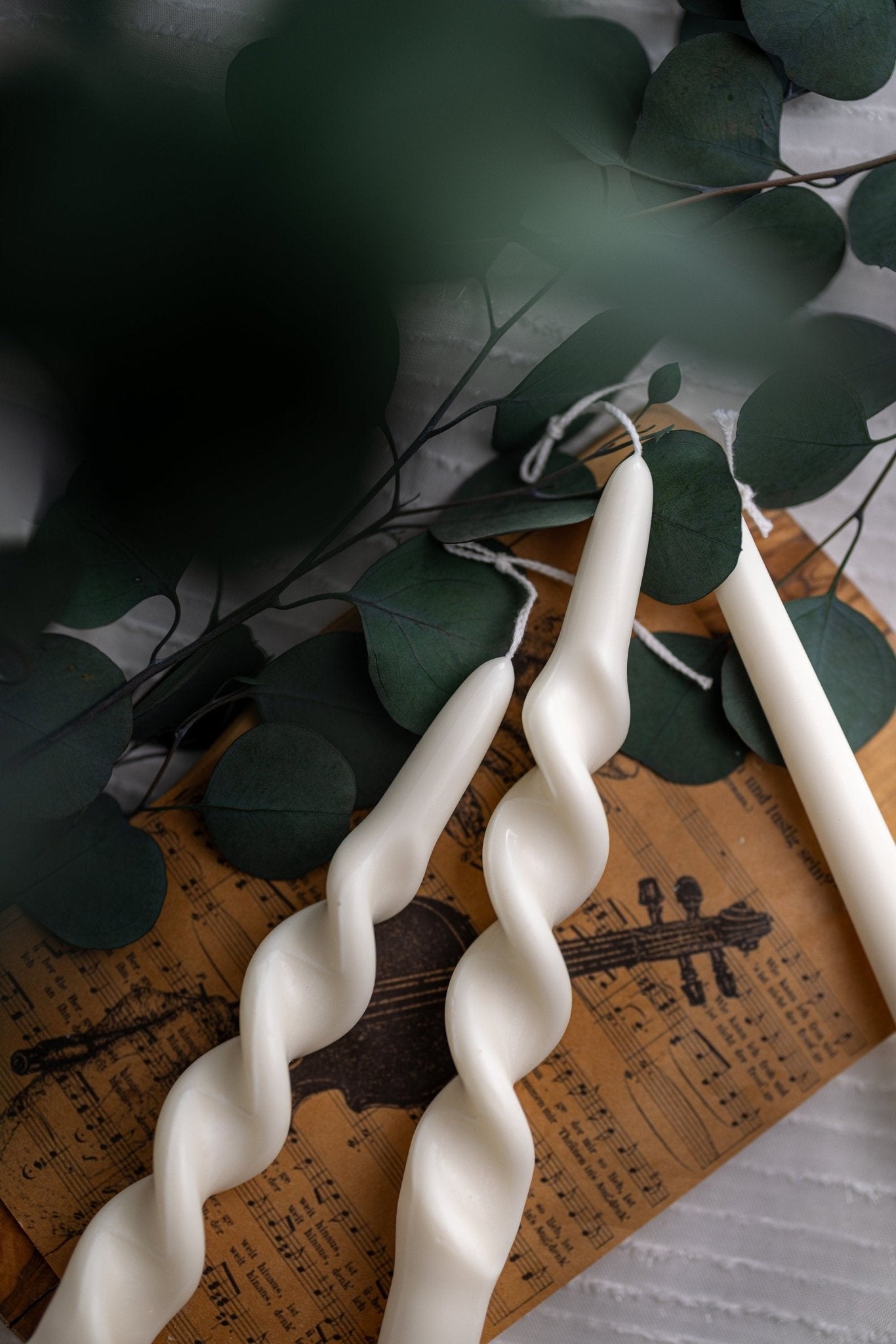 Twisted Spiral Candle /Taper Candles /Dinner Table/Weeding Candles /Any Color /Soy Wax Candles