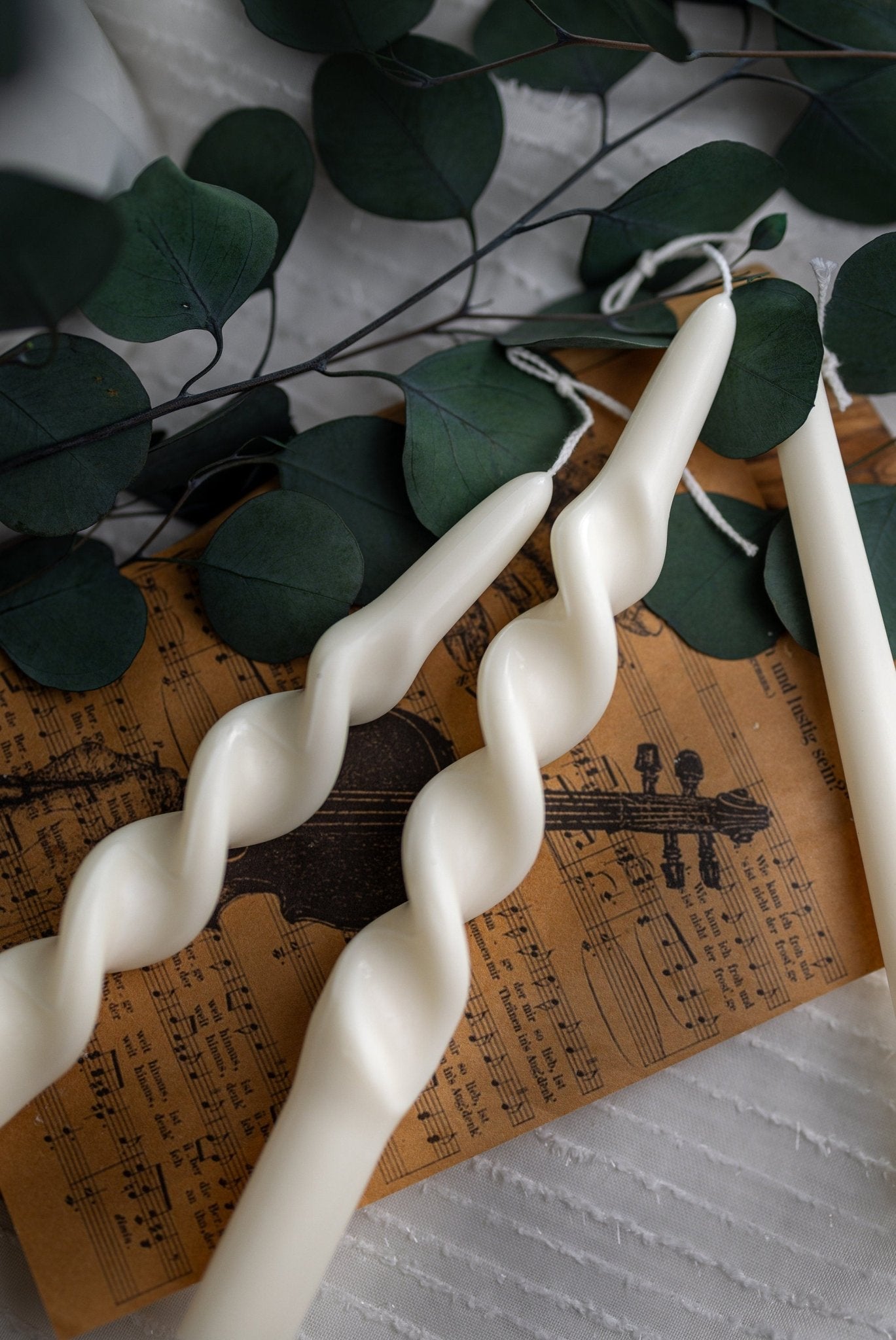 Twisted Spiral Candle /Taper Candles /Dinner Table/Weeding Candles /Any Color /Soy Wax Candles