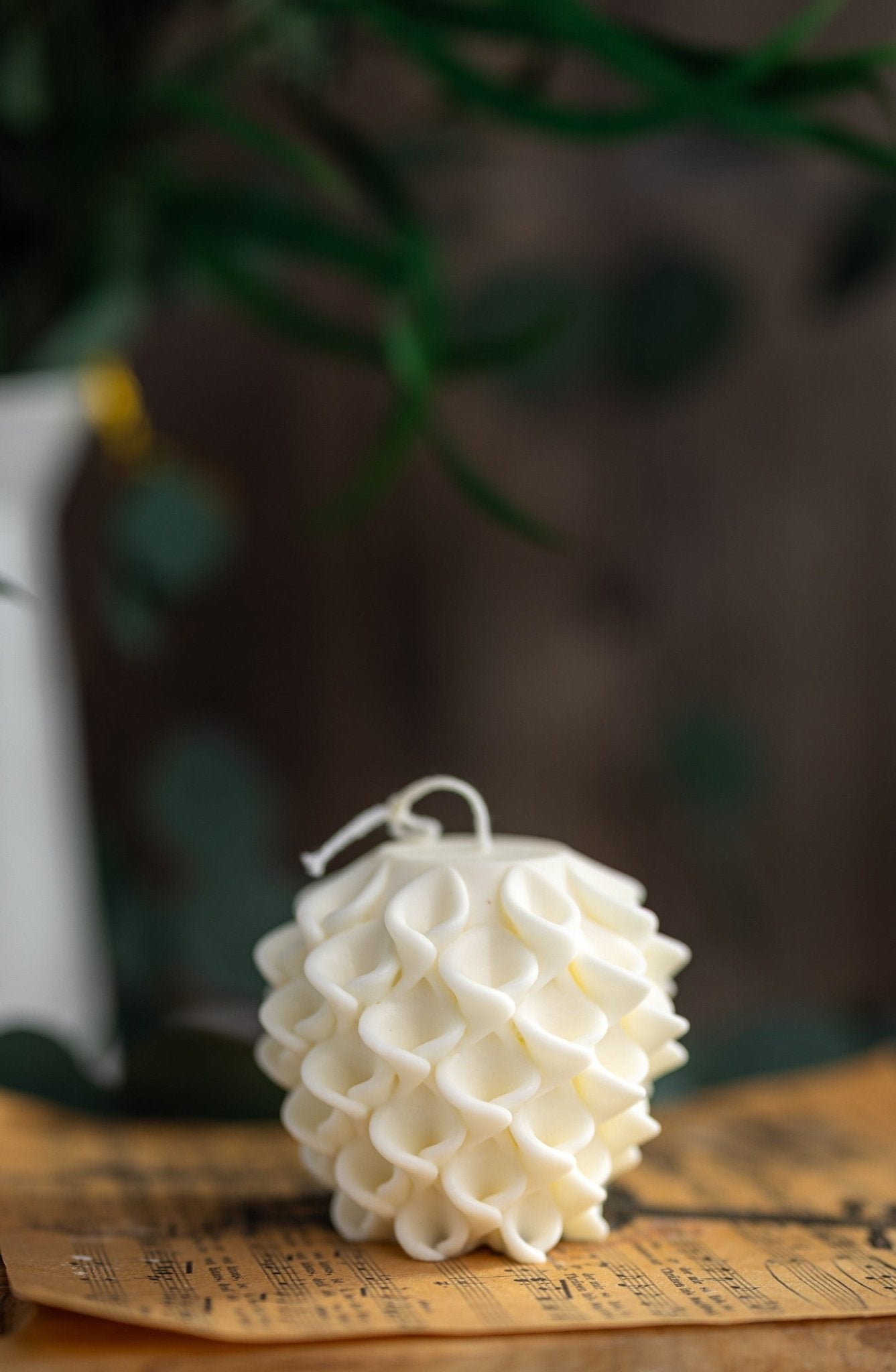 Irregular Geometric Wave Candle /Modern Candle /Unique Design Aesthetic Candle/ Decorative Candle /Flower Candle