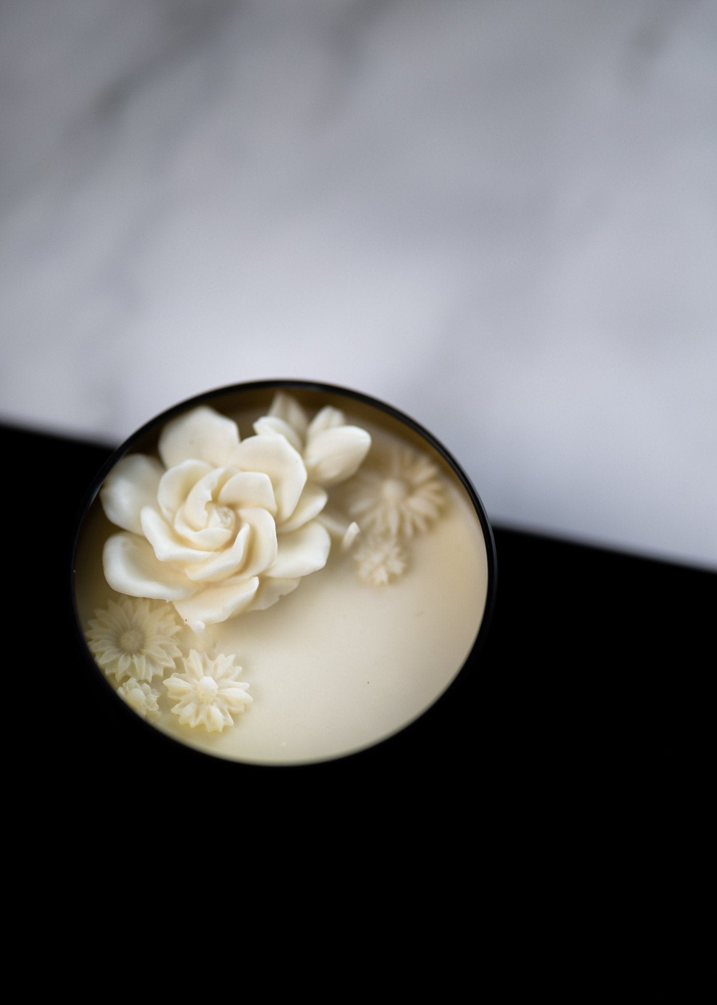 Beautiful Flower Candle/2 Wick Soy Candle/Scented Candle/Handmade Gift/Housewarming/ Gift For Her