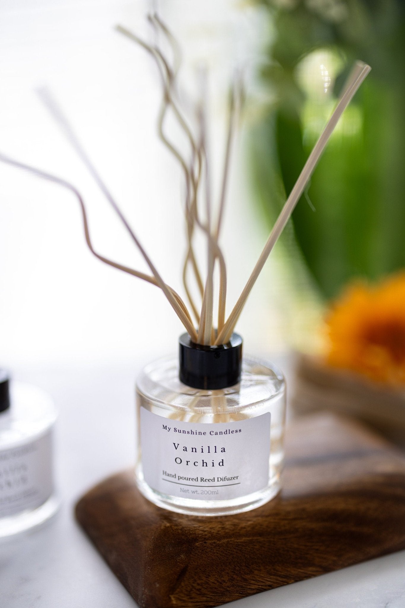 REED DIFFUSER Bottle With Sticks/Diffuser Oil Set/Home Fragrance/Decor/ Over 40 Fragrances to Choose From/Handmade