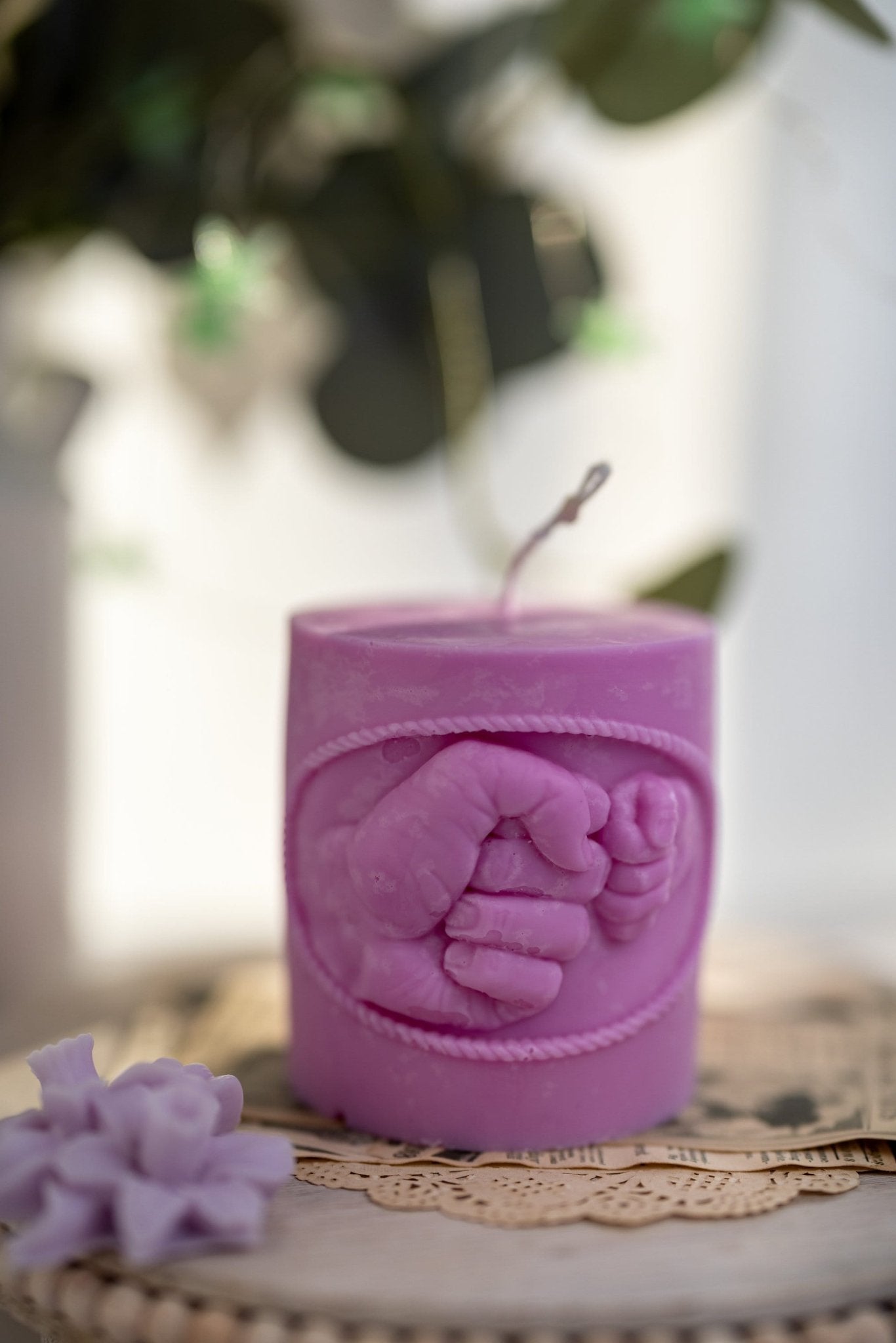 The Best DAD Candle/Best Dad in the World/Father's Day Candle/ Baby Dady Candle/ Sculptural Candle/Handmade