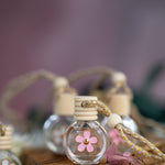 Beautiful Car Diffuser,Air Freshener,Cute Flower Design Car accessories for women ,Hanging Diffuser , Luxury/ Spring Car Diffuser