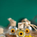 SunFlower Car Diffuser,Air Freshener,Cute Flower Design Car accessories for women ,Hanging Diffuser , Luxury/ Spring/Summer Car Diffuser