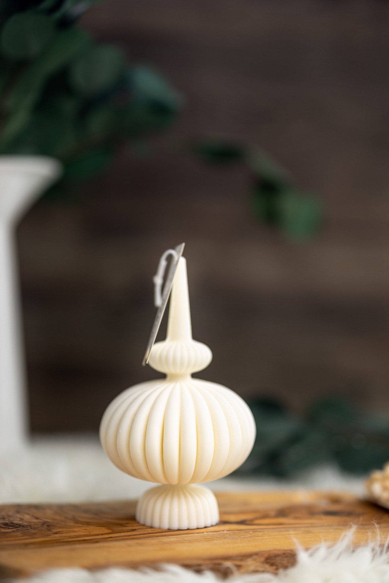 Vase Shaped Sculptural Candle/Tapper Candle /Unique Candle /Handmade with natural real soy wax