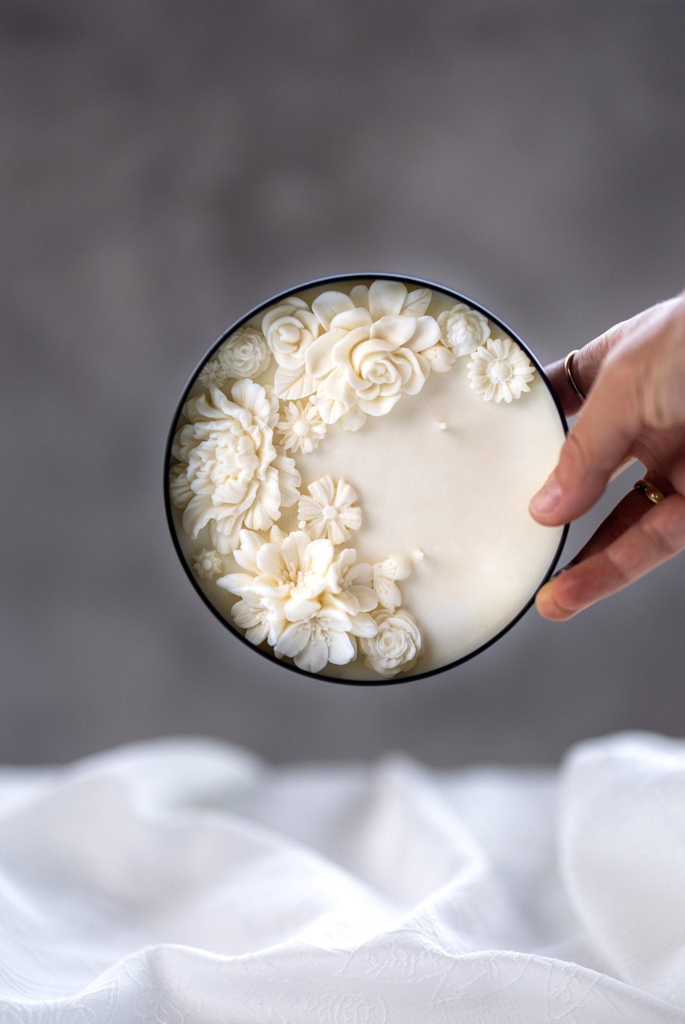 Beyond Beautiful Garden Flower Candle/4 Wicks Candle/Mother's Day Candle/Handmade Gift/Housewarming/Large Candle