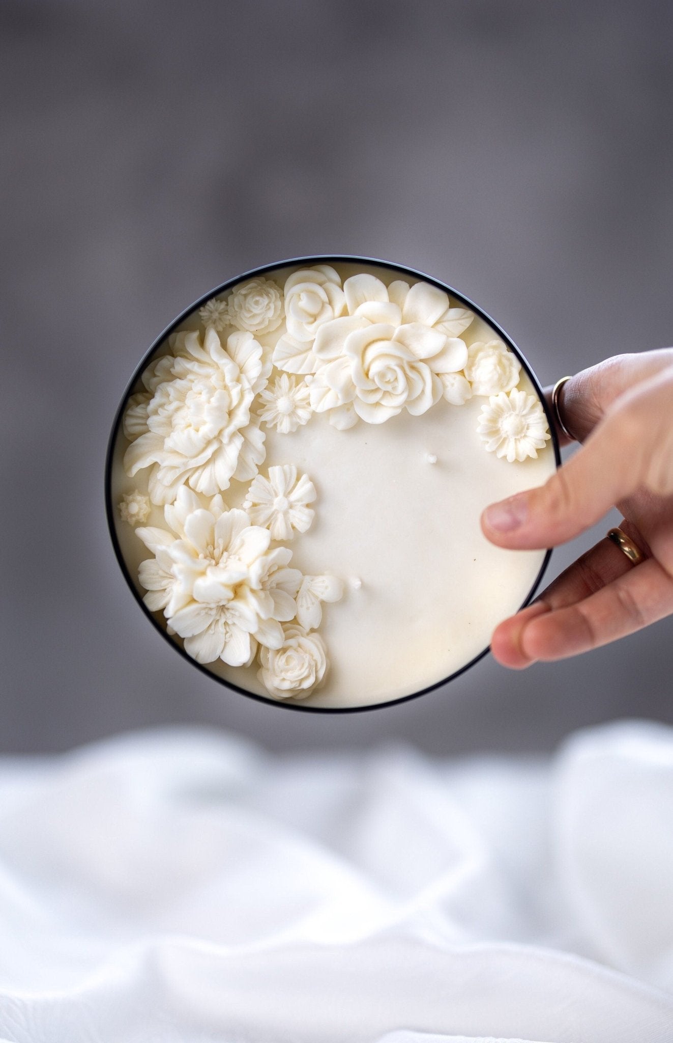 Beyond Beautiful Garden Flower Candle/4 Wicks Candle/Mother's Day Candle/Handmade Gift/Housewarming/Large Candle