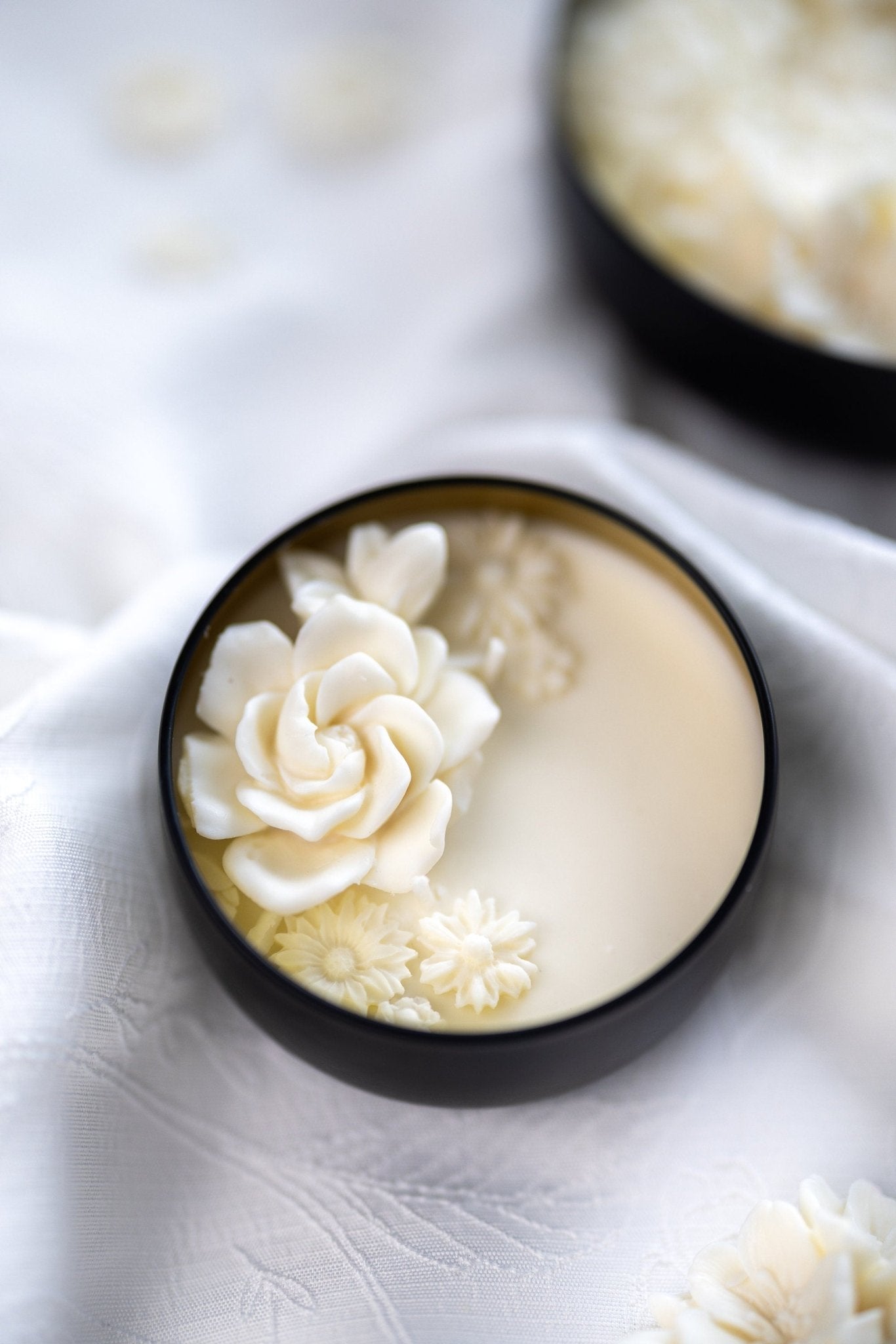 Beautiful Flower Candle/2 Wick Soy Candle/Scented Candle/Handmade Gift/Housewarming/ Gift For Her