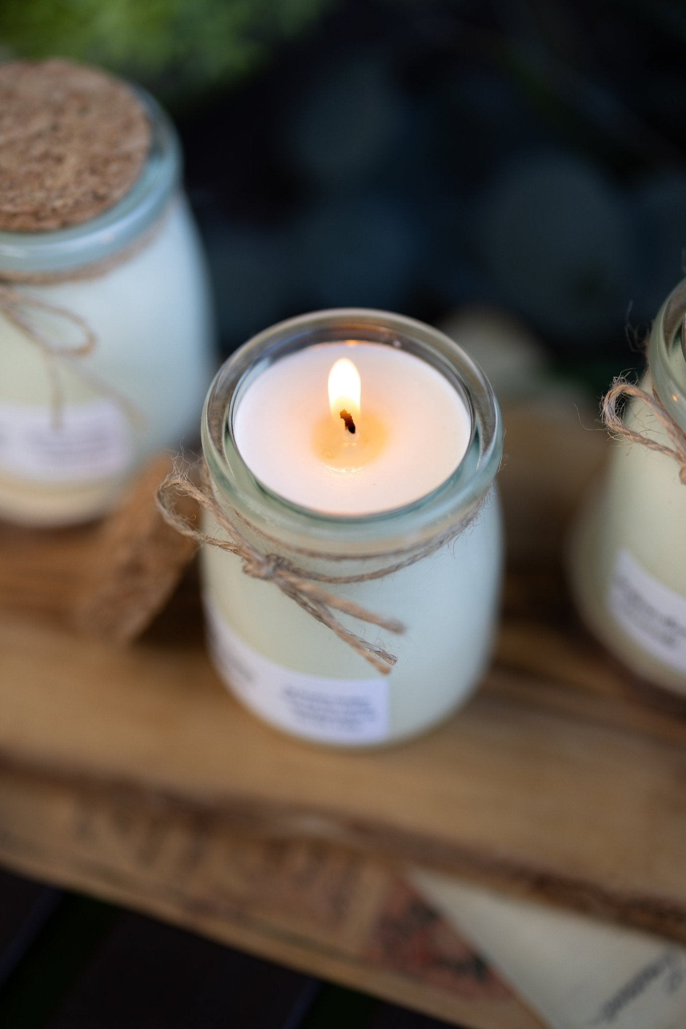 100% All Natural Soy Wax Candles/Hand poured with Love