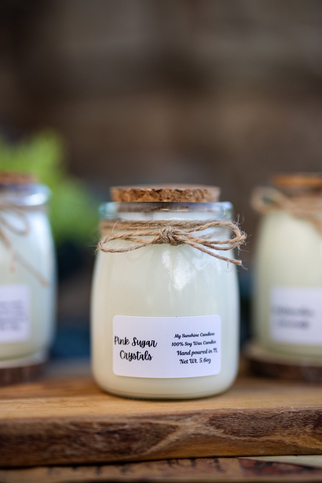100% All Natural Soy Wax Candles/Hand poured with Love