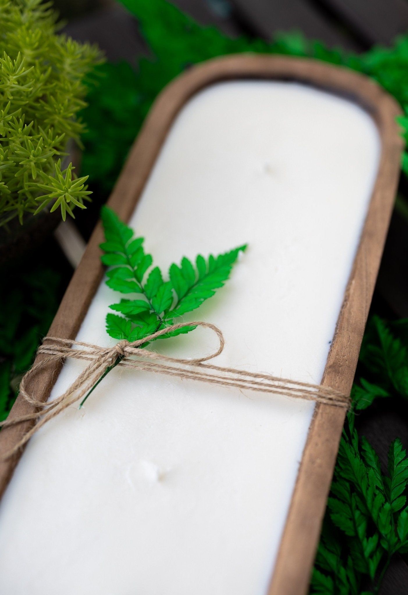 Large Hand Carved Baguette Bowl Candle/Natural Soy/ Reusable/Wooden Farmhouse Decor/Perfect gifting/ Christmas Holidays