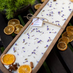 Large Hand Carved 6 Wick Bowl Candle/ Orange Bowl Candle/ Reusable/Wooden Farmhouse Decor/Perfect gifting/ Christmas Holidays