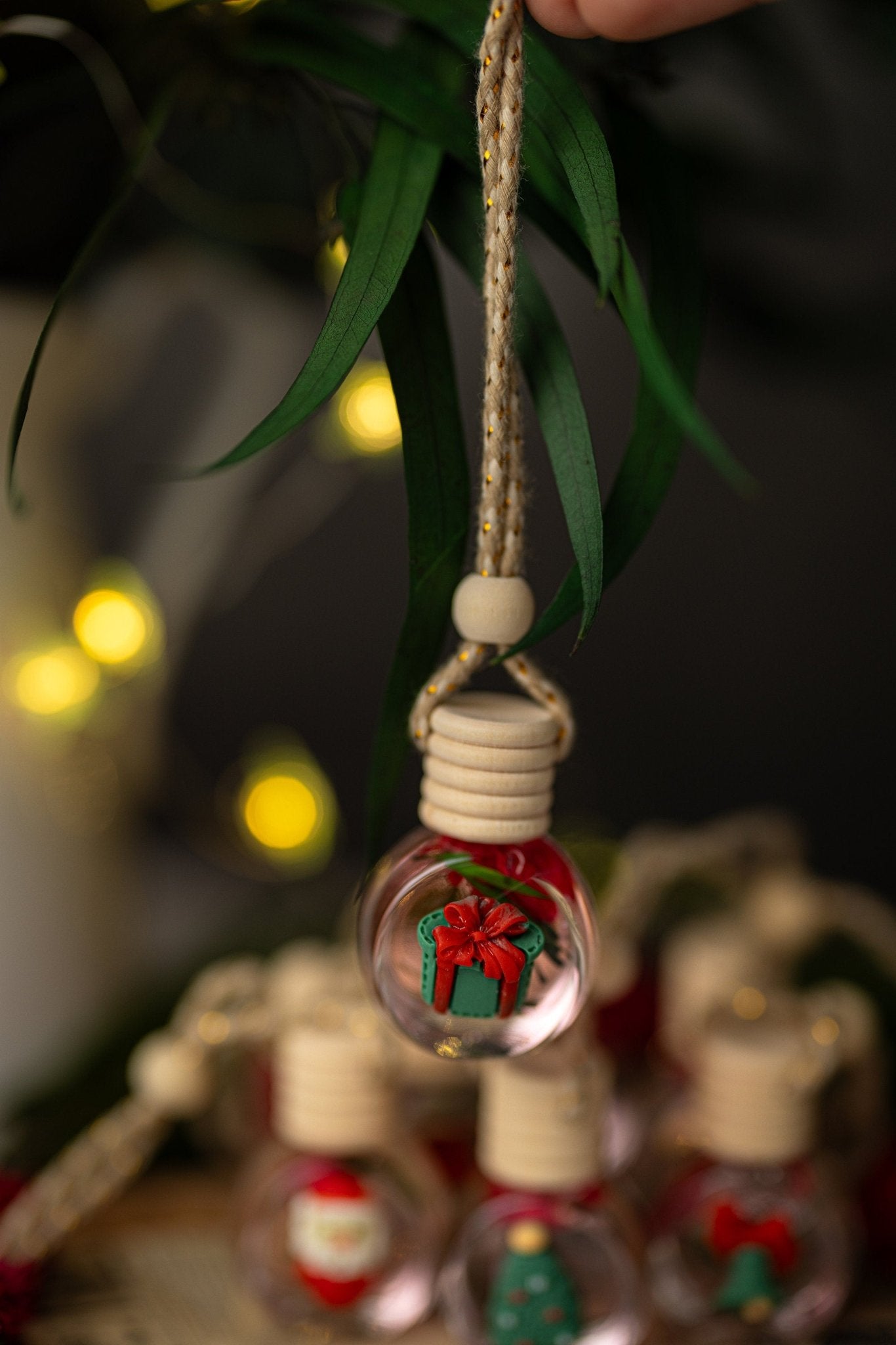 Beautiful Christmas Car Diffuser/Cure Air Freshener/Christmas Scents and more/ Car accessories for women /Luxury