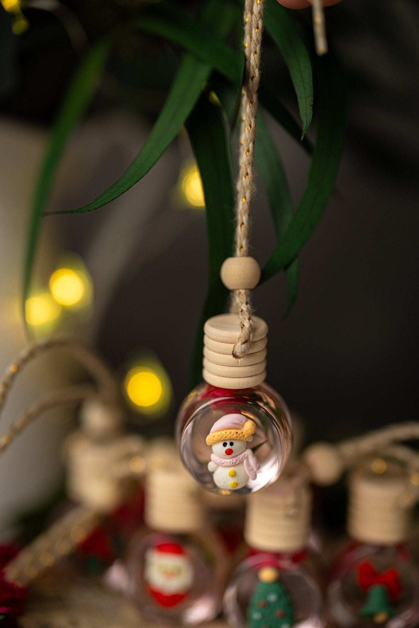 Beautiful Christmas Car Diffuser/Cure Air Freshener/Christmas Scents and more/ Car accessories for women /Luxury